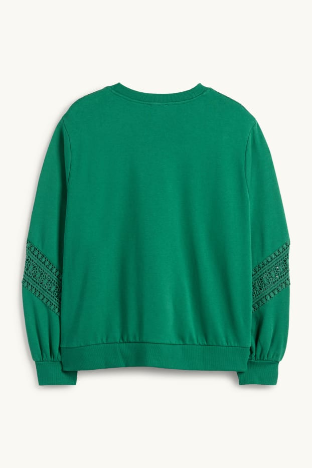 Damen - Sweatshirt - grün