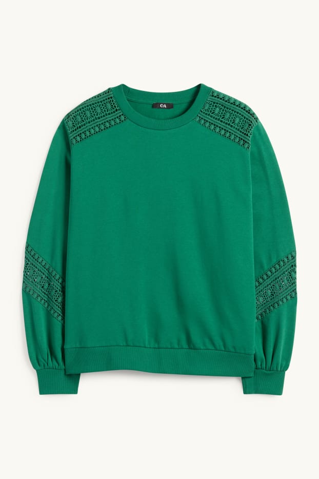 Damen - Sweatshirt - grün