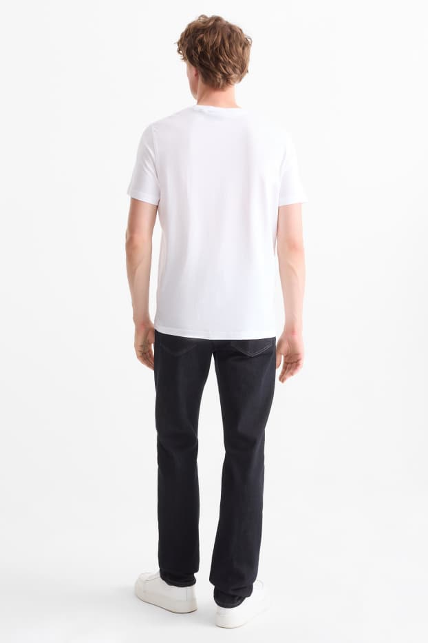 Herren - Straight Jeans - LYCRA® - dunkeljeansblau