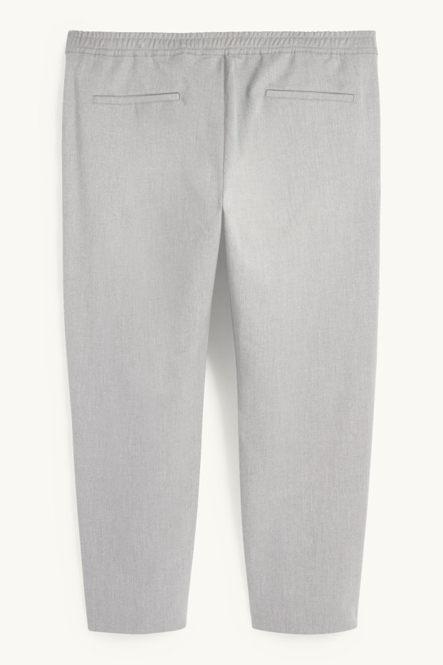 Men - Chinos - tapered fit - light gray