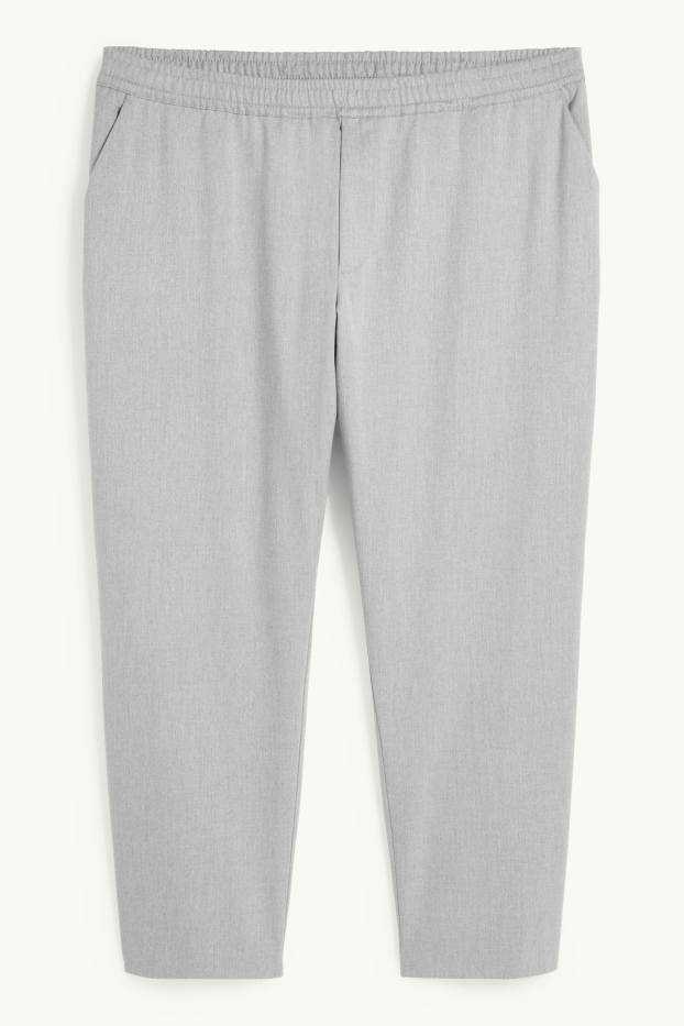 Men - Chinos - tapered fit - light gray
