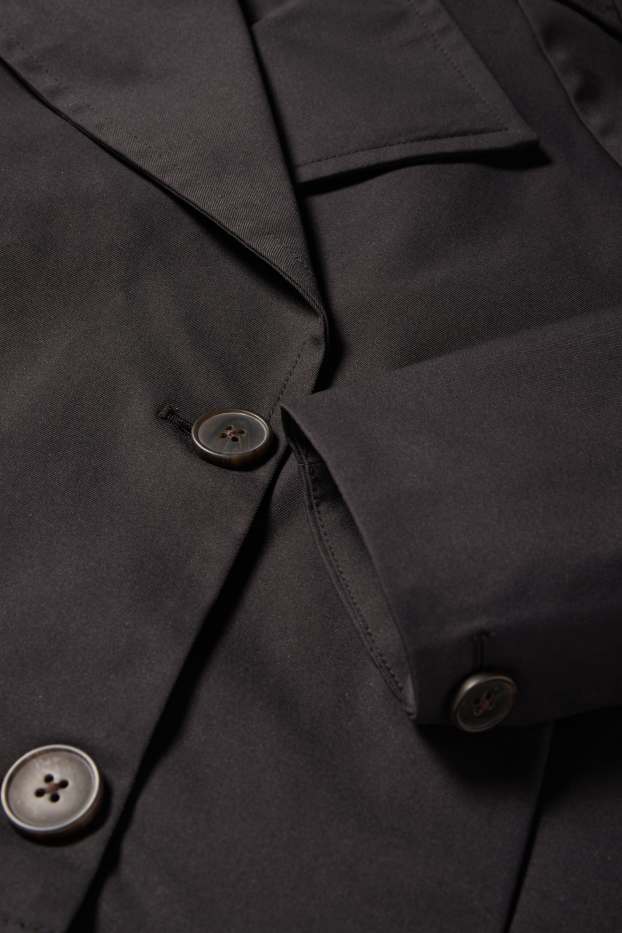 Dona - Gavardina crop - negre