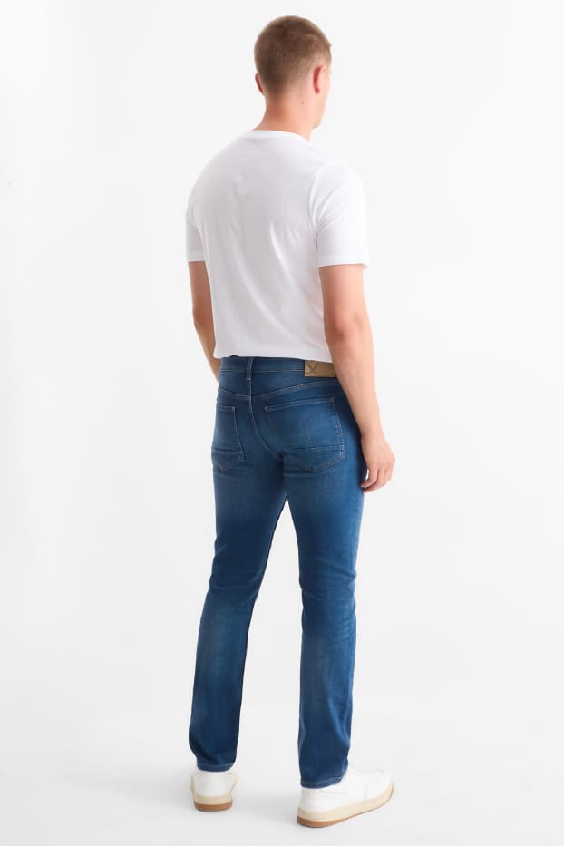 Pánské - Slim jeans - Flex jog denim - LYCRA® - džíny - modré