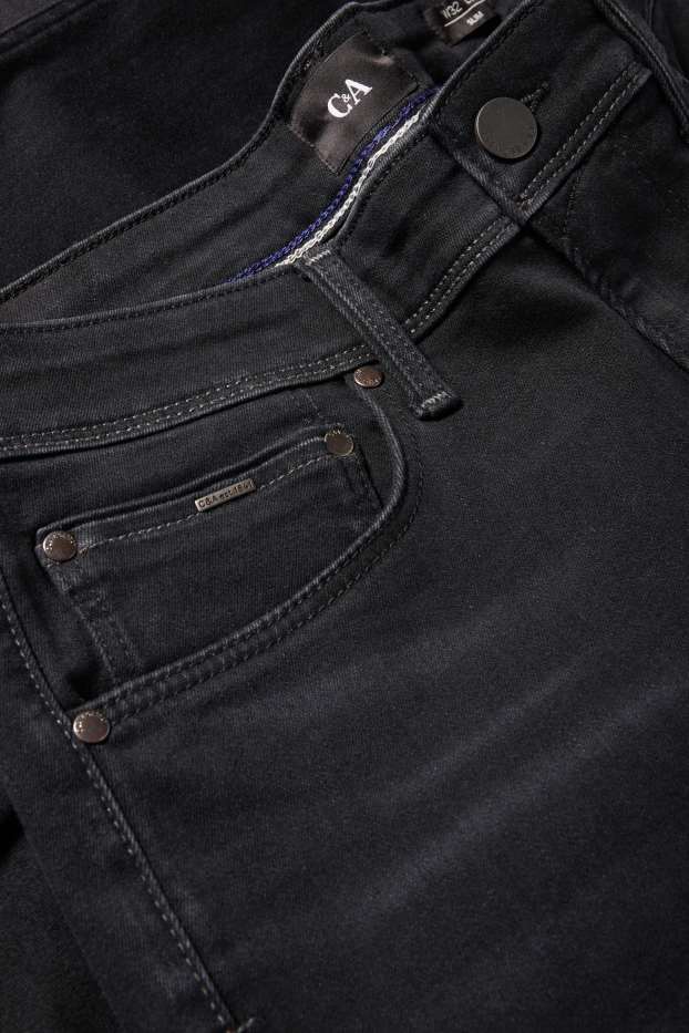 Hommes - Slim jean - jean gris foncé