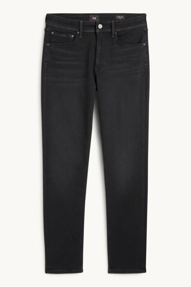 Hommes - Slim jean - jean gris foncé