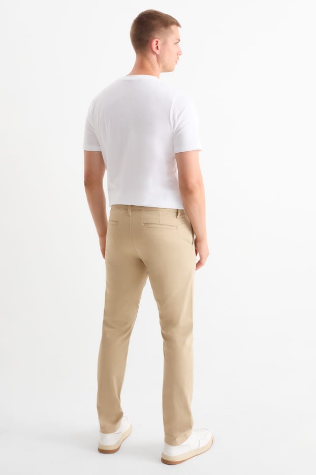 Men - Chinos - slim fit - beige