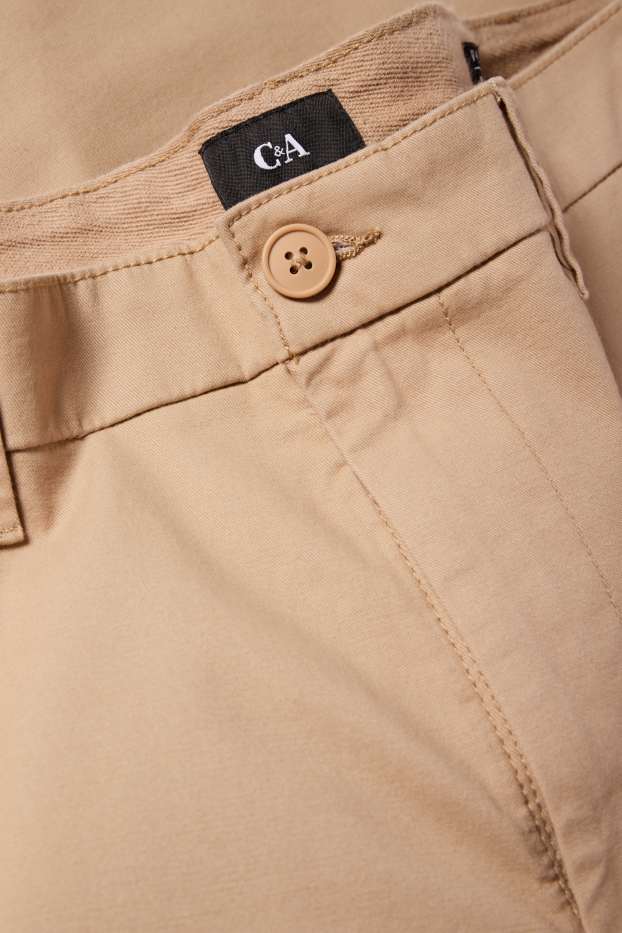 Uomo - Pantaloni chino - regular fit - tortora
