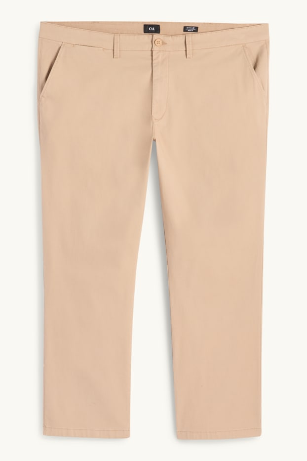 Uomo - Pantaloni chino - regular fit - tortora