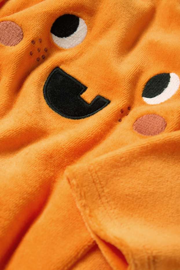 Nadó nena - Halloween - carbassa - disfressa per a nadó - 3 peces - taronja