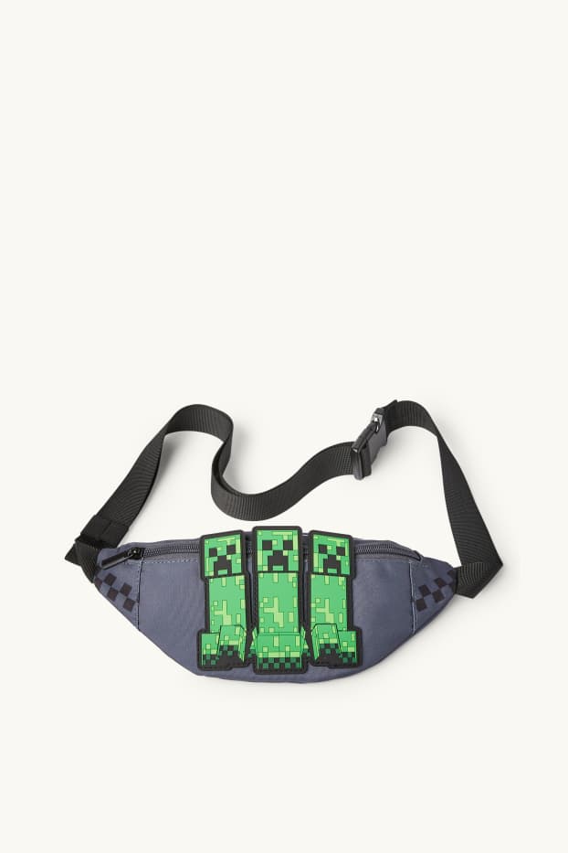 Copii - Fete - Minecraft - borsetă - negru