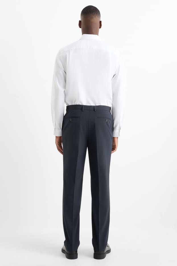 Hommes - Veste de costume - regular fit - Flex - LYCRA® - Mix & Match - bleu foncé