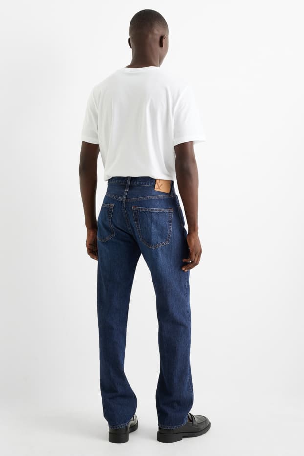 Hommes - Regular jean à boutons - jean bleu