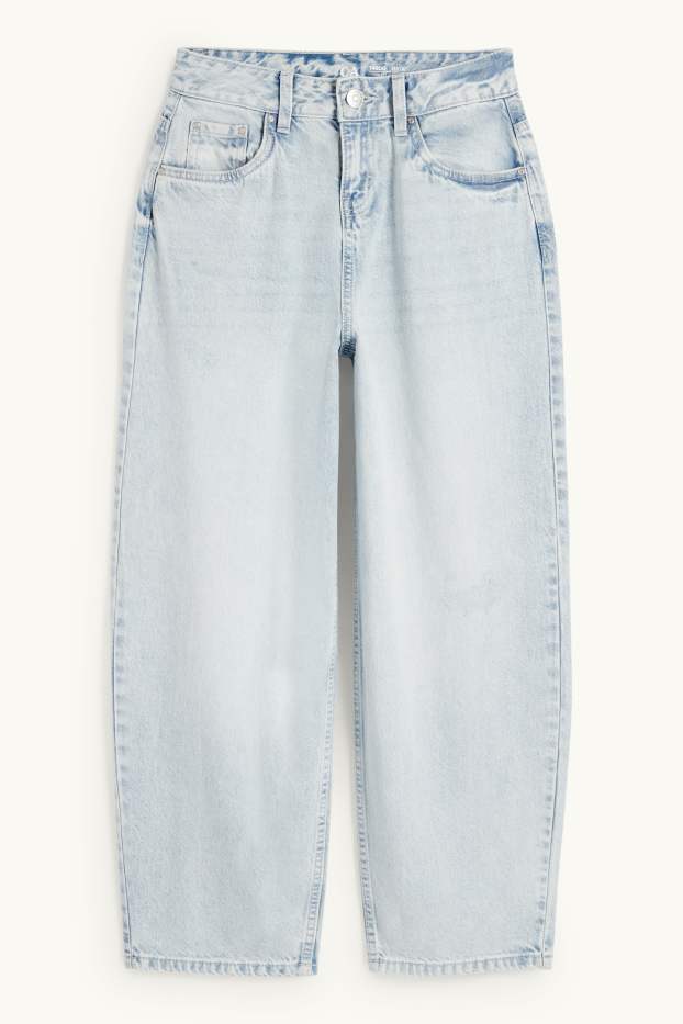 Bambine - Balloon jeans - jeans azzurro