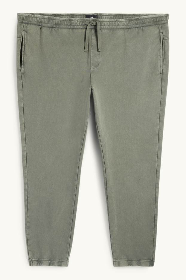 Men - Joggers - khaki