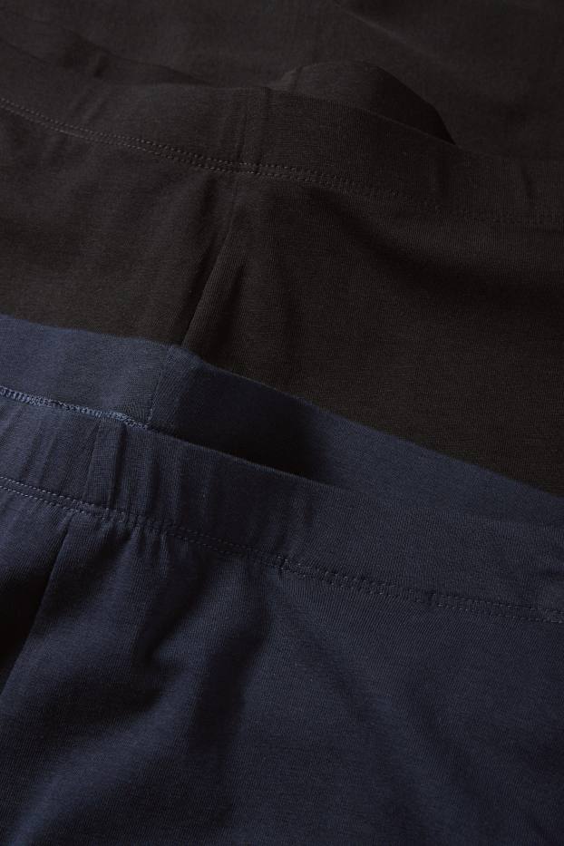 Donna - Confezione da 2 - leggings  - blu scuro