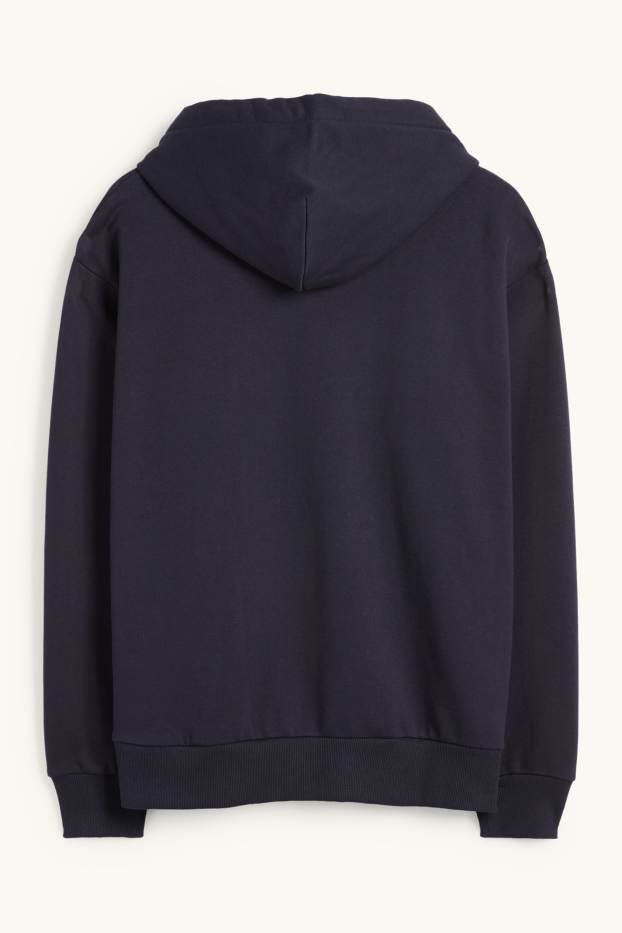 Men - Hoodie - dark blue