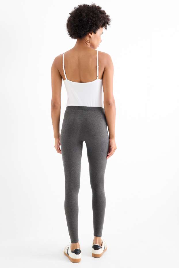 Femei - Multipack 2 perechi - colanți - gri închis