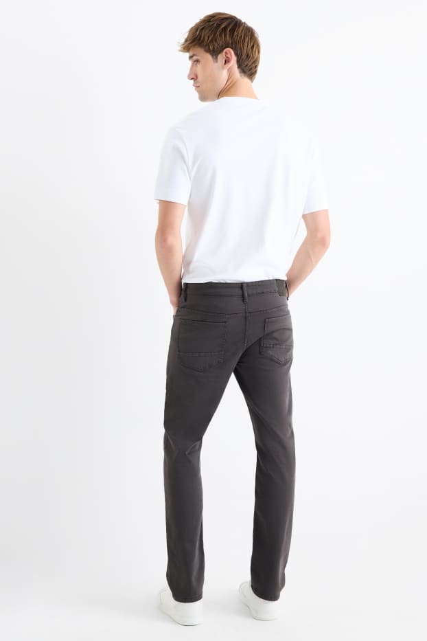 Hommes - Slim jean - Flex jog denim - LYCRA® - gris foncé