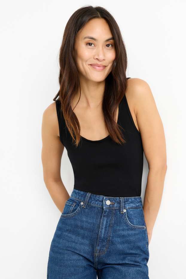 Donna - Confezione da 2 - top  - nero