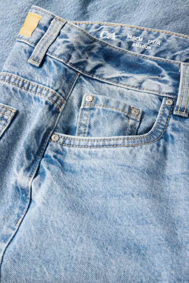 Bambine - Balloon jeans - jeans azzurro