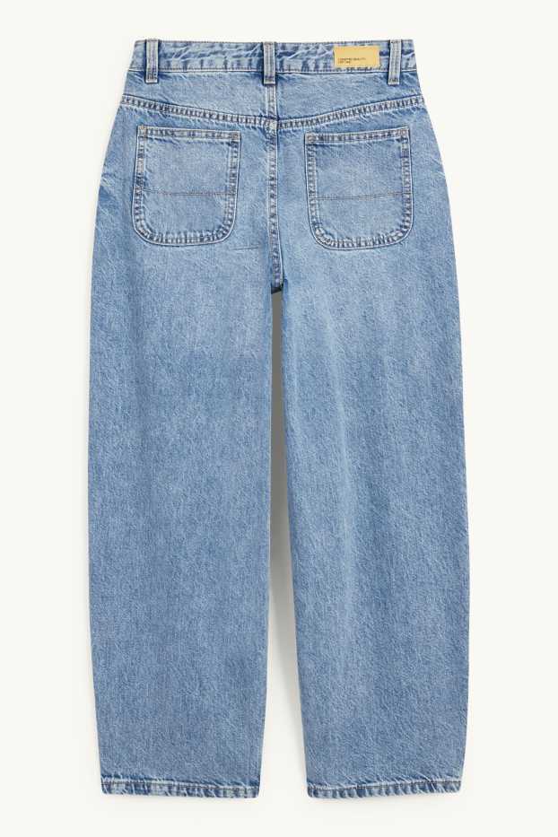 Bambine - Balloon jeans - jeans azzurro