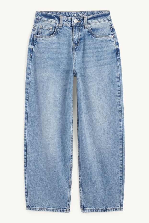 Bambine - Balloon jeans - jeans azzurro