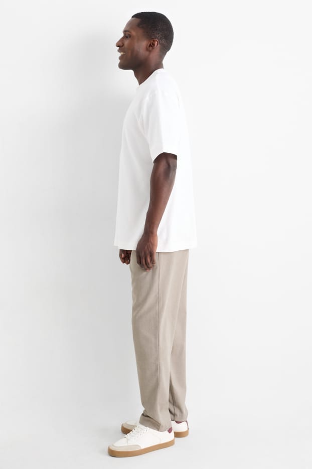 Men - Chinos - beige-melange