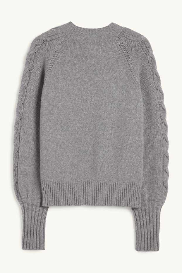 Dona - Jersei de caixmir - gris