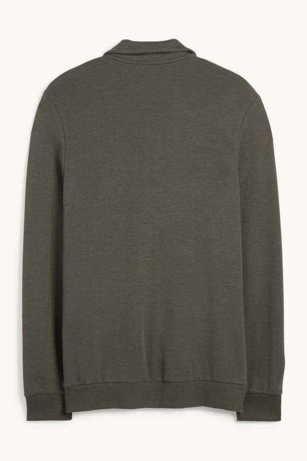 Hommes - Veste de sport - vert foncé