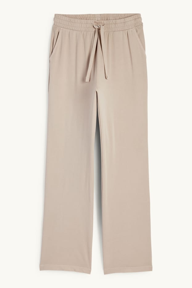 Dames - Joggingbroek - beige