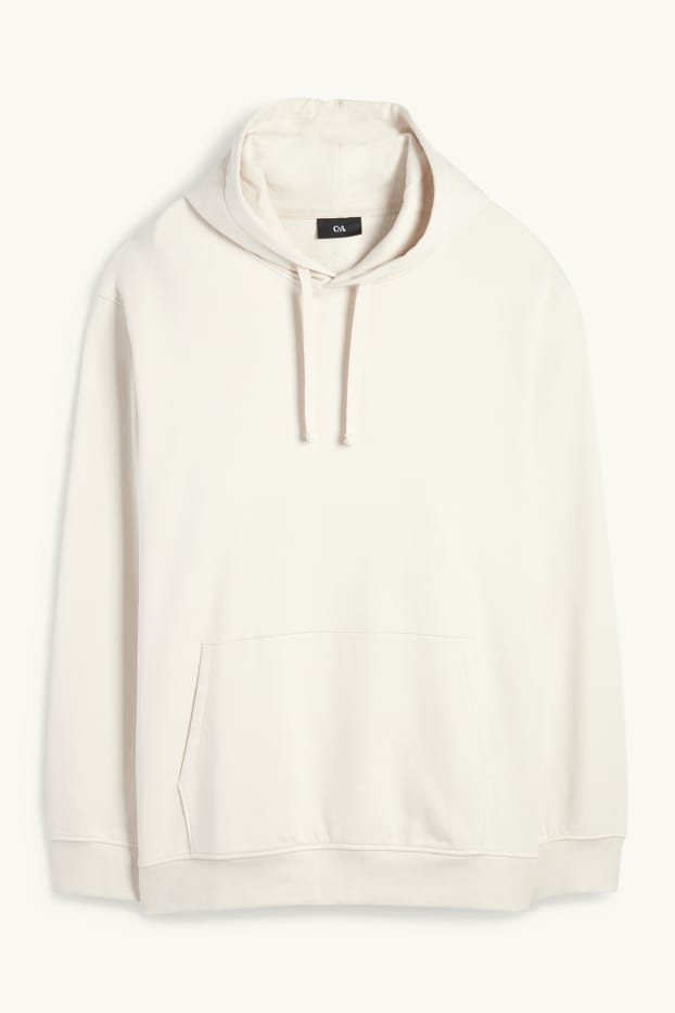 Herren - Hoodie - cremeweiß