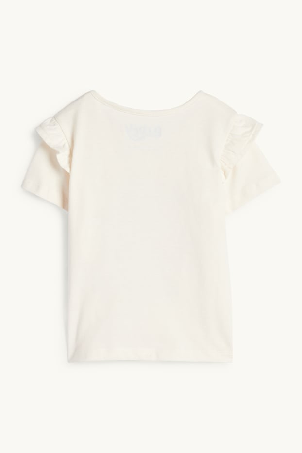 Nena - Bluey - samarreta de mànigues curtes - blanc trencat