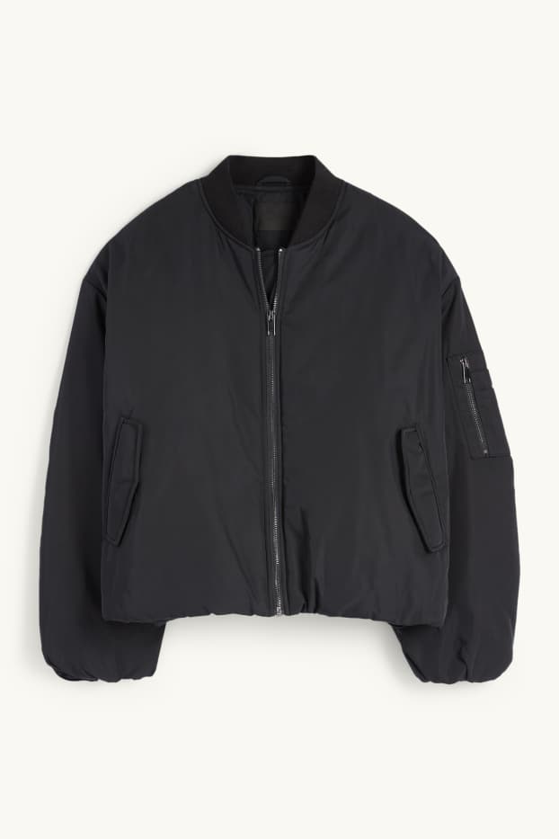 Femmes - Blouson aviateur - noir