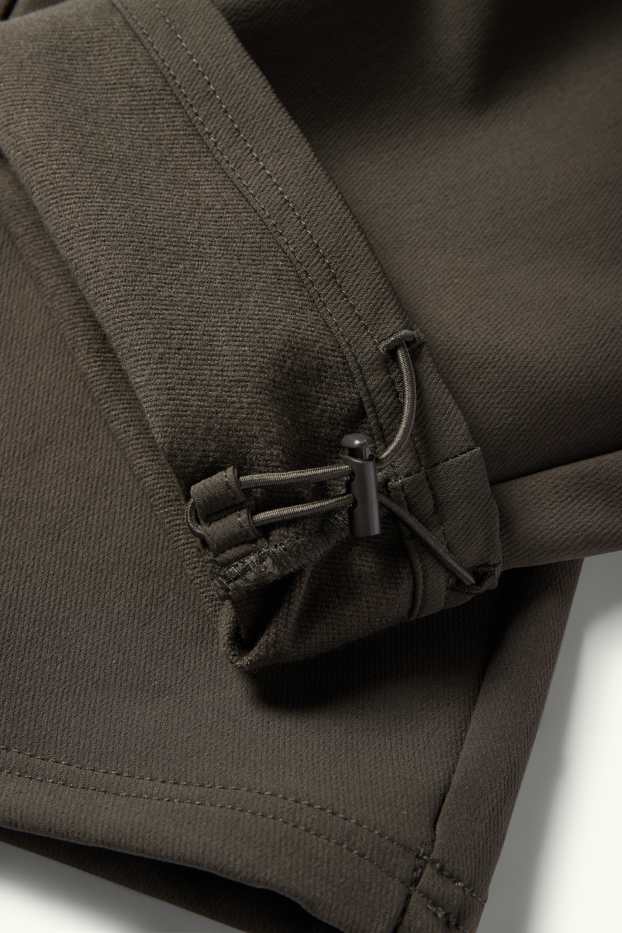 Hombre - Pantalón de deporte funcional - impermeable - verde oscuro