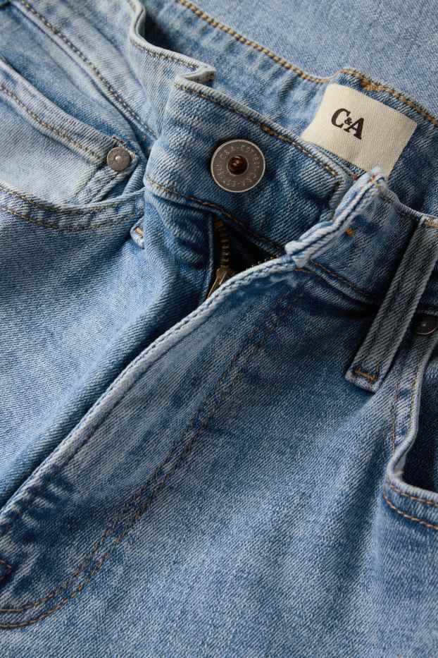 Herren - Straight Jeans - LYCRA® - helljeansblau