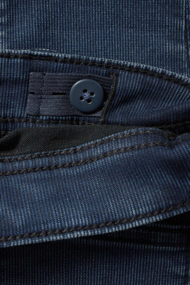 Enfants garçons - Slim jean - finition texturée - bleu foncé