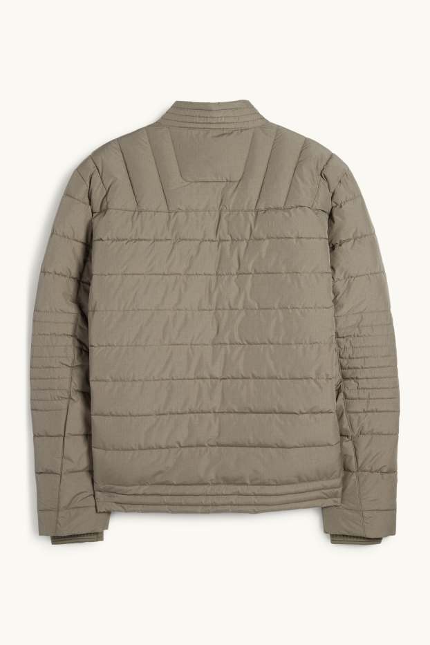 Bărbați - Jachetă matlasată - verde