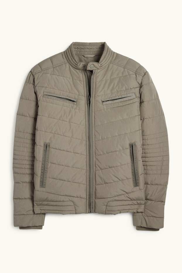 Bărbați - Jachetă matlasată - verde