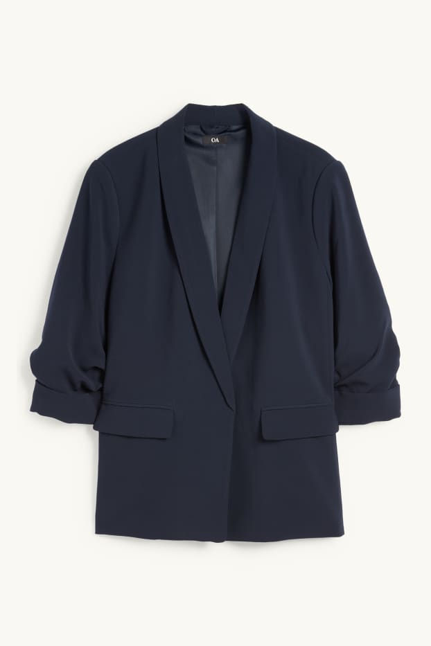 Damen - Blazer - Relaxed Fit - dunkelblau