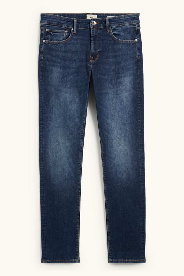 Heren - Slim jeans - LYCRA® - jeansdonkerblauw