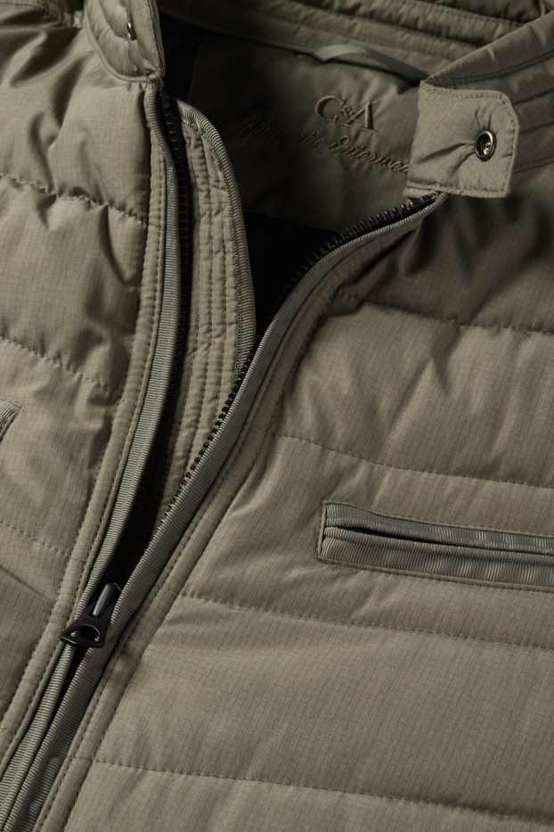 Herren - Steppjacke - khaki