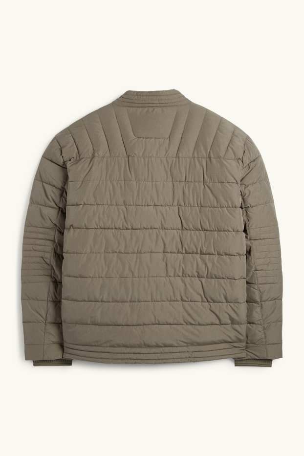 Herren - Steppjacke - khaki