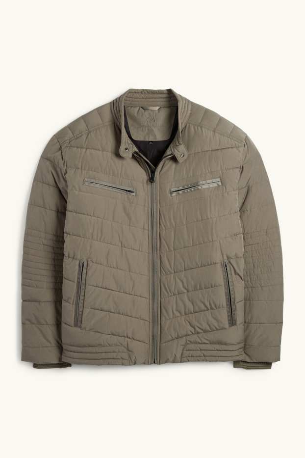 Herren - Steppjacke - khaki