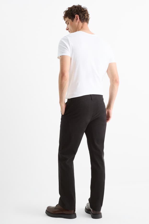 Herren - Chino - Regular Fit - schwarz