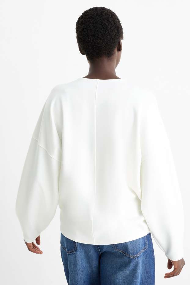 Women - Sweatshirt - white