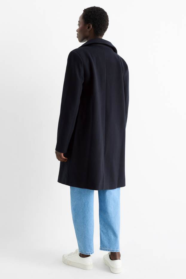 Women - Coat - dark blue