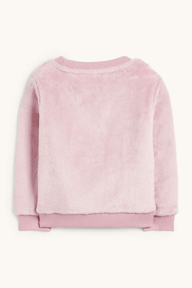 Enfants filles - Chevreuil - sweat - rose