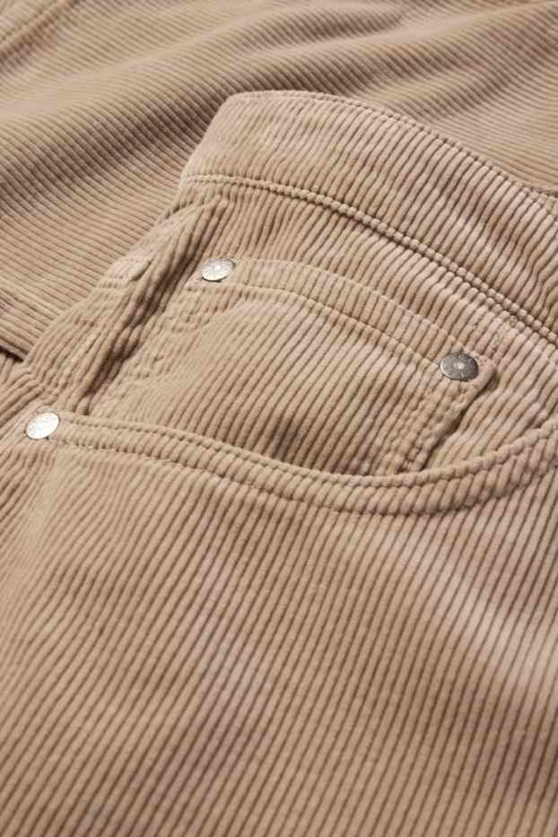 Herren - Cordhose - Relaxed Fit - taupe