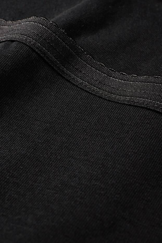 Dames - Set van 2 - slip - zwart