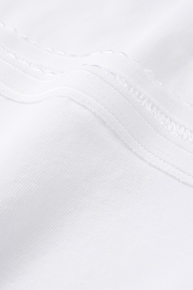 Dames - Set van 2 - slip - wit